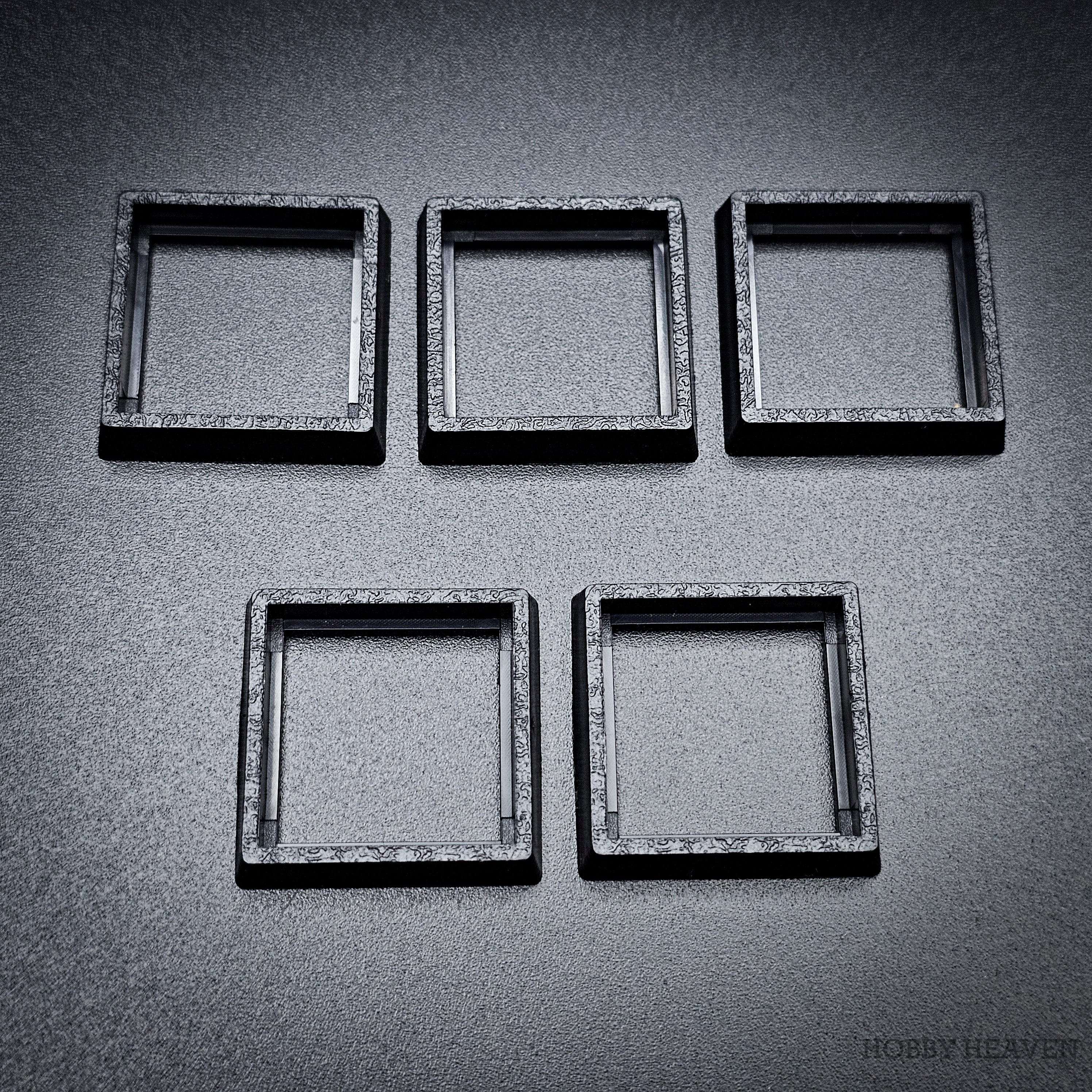Base 5 20mm to 25mm Square Base Converter for Wargaming Miniatures | Hobby Heaven 5061001182176