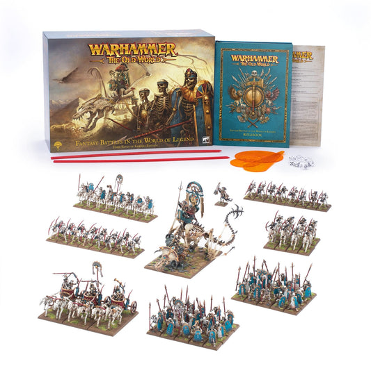 The Old World WARHAMMER: THE OLD WORLD CORE SET – TOMB KINGS OF KHEMRI EDITION 5011921202508
