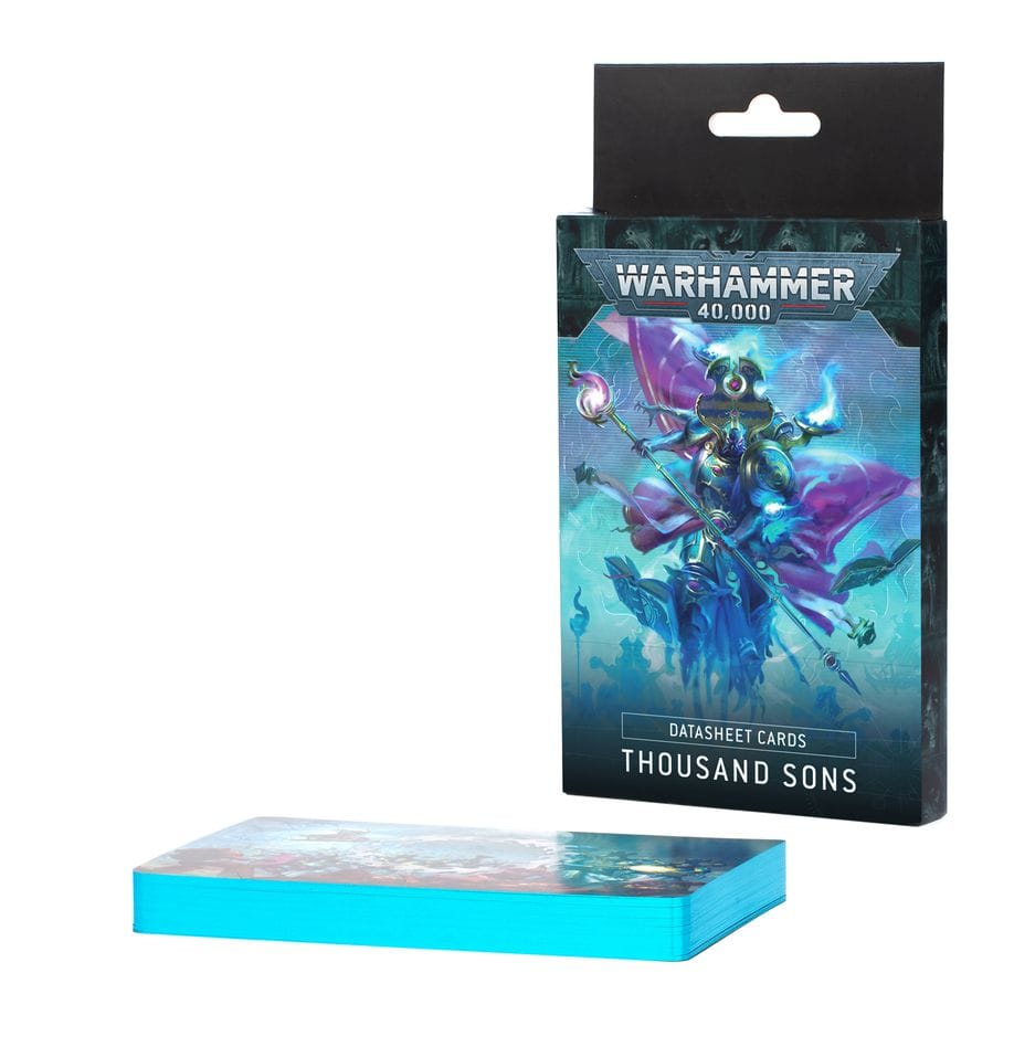 THOUSAND SONS DATASHEET CARDS: THOUSAND SONS 5011921250370