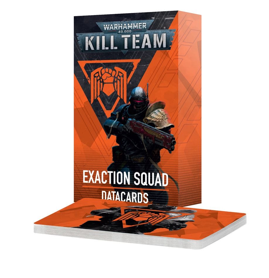 Warhammer 40K Kill Team KILL TEAM DATACARDS: EXACTION SQUAD 5011921231485