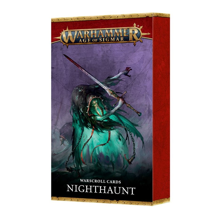 Nighthaunt WARSCROLL CARDS: NIGHTHAUNT (ENGLISH) 5011921256686