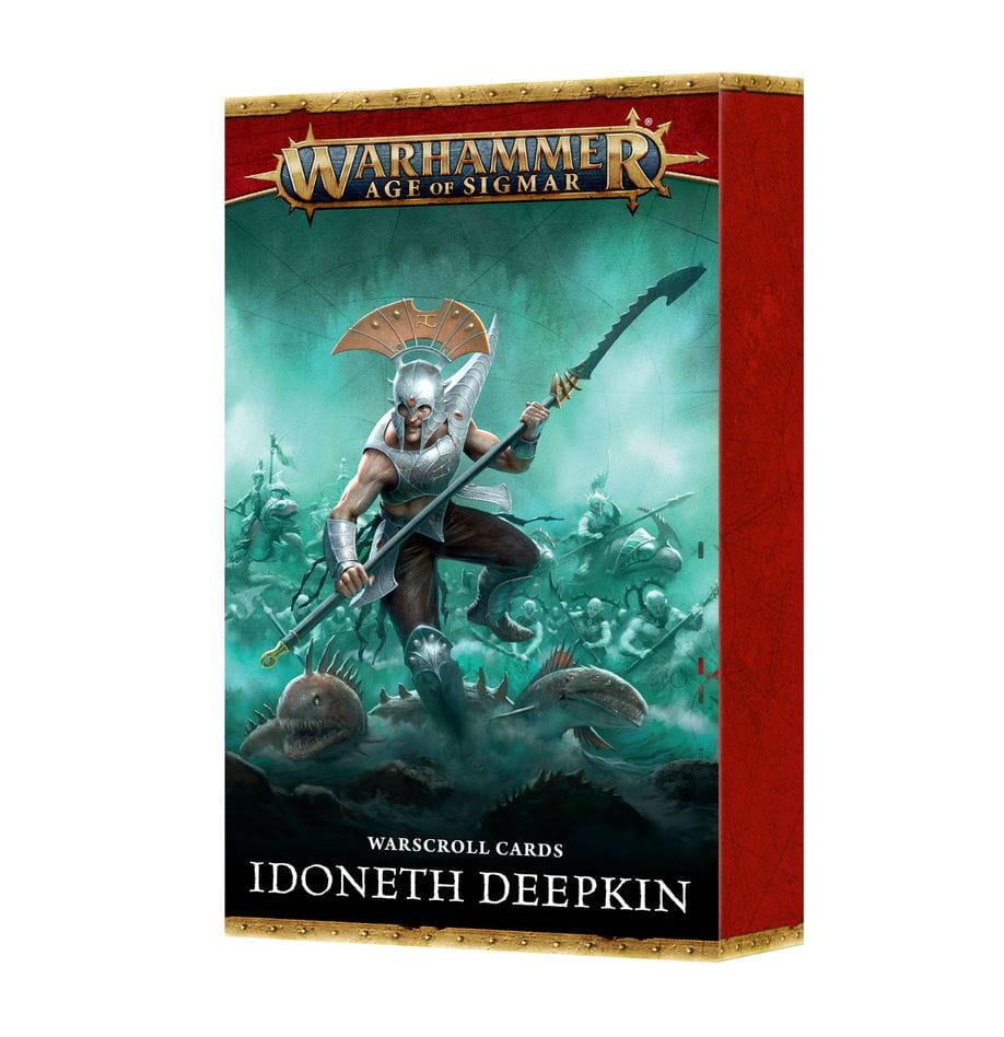 IDONETH DEEPKIN WARSCROLL CARDS: IDONETH DEEPKIN 5011921257287