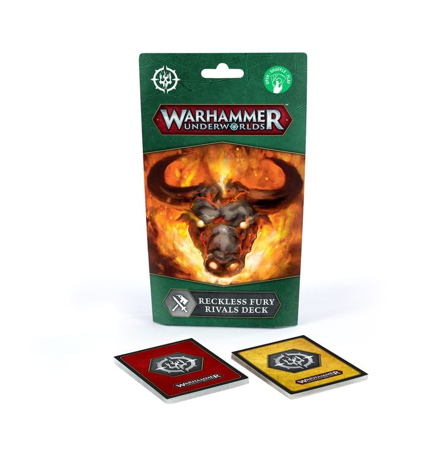 WARHAMMER UNDERWORLDS WARHAMMER UNDERWORLDS: RIVALS DECK: RECKLESS FURY 5011921246229
