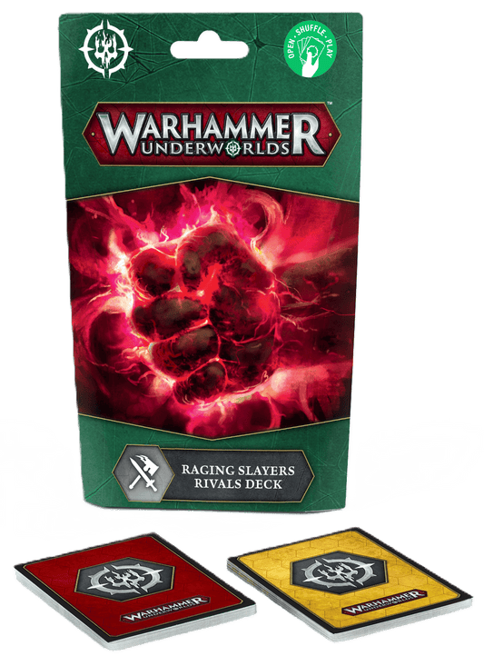 WARHAMMER UNDERWORLDS WARHAMMER UNDERWORLDS: RAGING SLAYERS RIVALS DECK 5011921250844