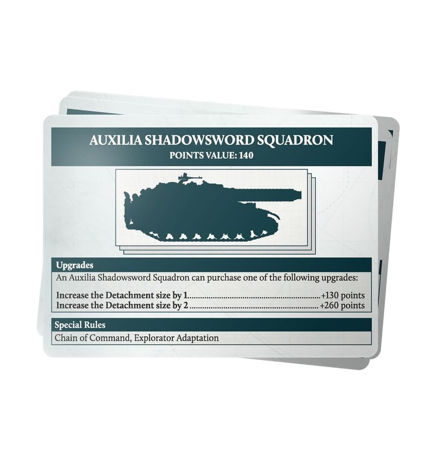 Wargame Accessories Legions Imperialis: Devastation of Tallarn Army Cards 5011921218592