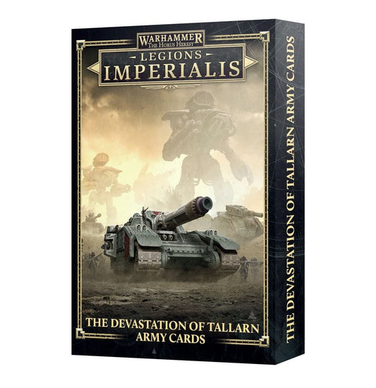Wargame Accessories Legions Imperialis: Devastation of Tallarn Army Cards 5011921218592