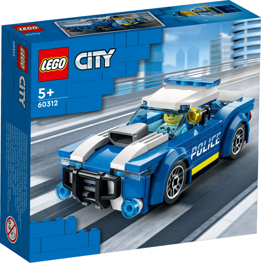 Toys & Games > Toys > Construction Toys > Interlocking Blocks > LEGO > LEGO City Lego City 60312 Police Car Buildable Toy Playset for Ages 5 and Up 673419359214