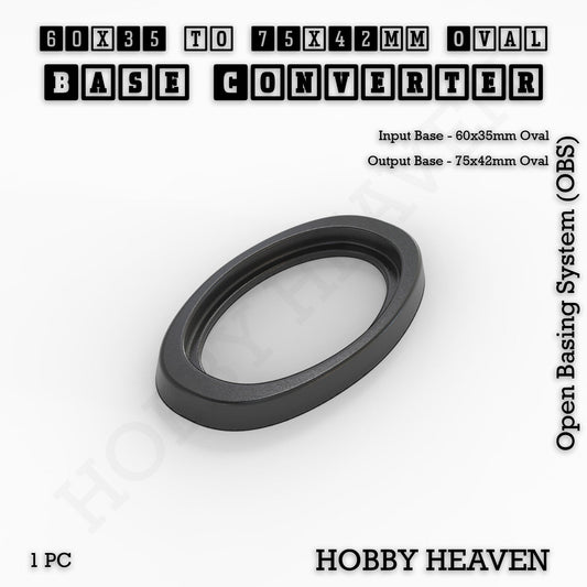 Base Oval To Oval Bases Size Converters 3d Print Full Range