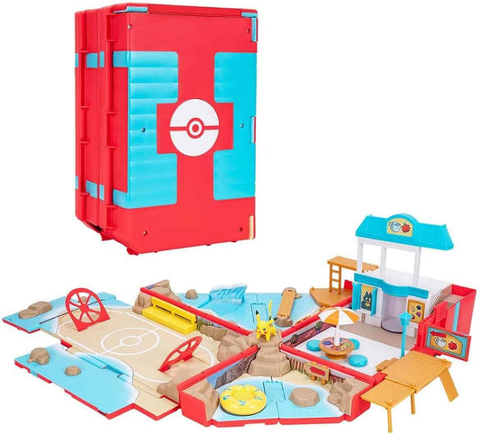 Pokémon Carry Case Beach Battle Playset 0191726509004