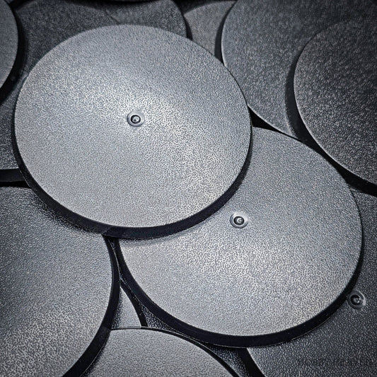 Base 70mm Round Plain Plastic Bases