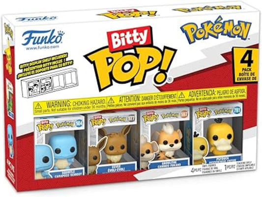 FUNKO BITTY POP - POKEMON - SQUIRTLE 4PK 889698811354