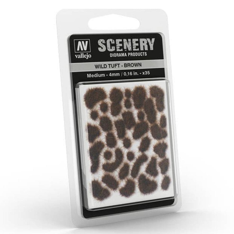 Paint Vallejo Wild Tuft - Brown, Medium 8429551986090