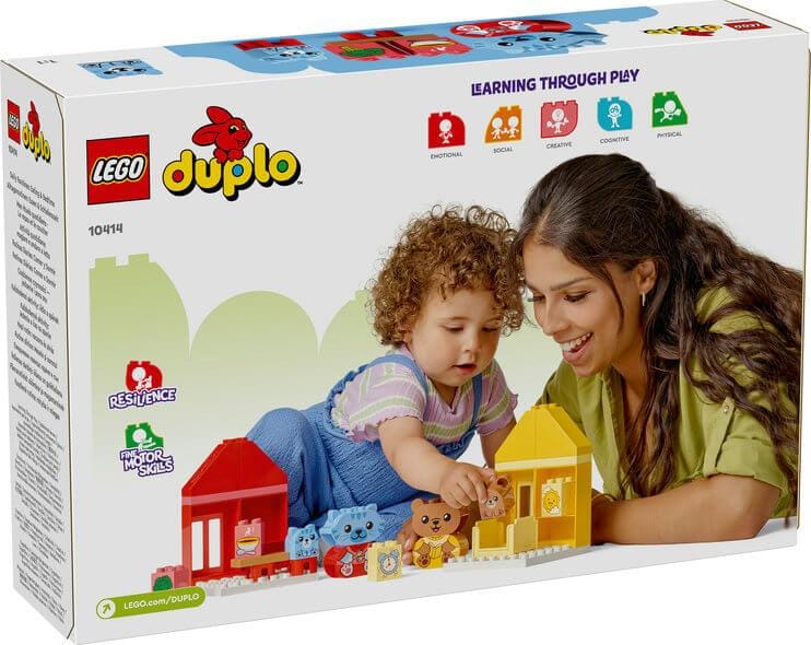 Toys & Games > Toys > Construction Toys > Interlocking Blocks > LEGO > LEGO Duplo Lego Duplo 10414 My First Daily Routines: Eating & Bedtime for Ages 18M+ 673419388344