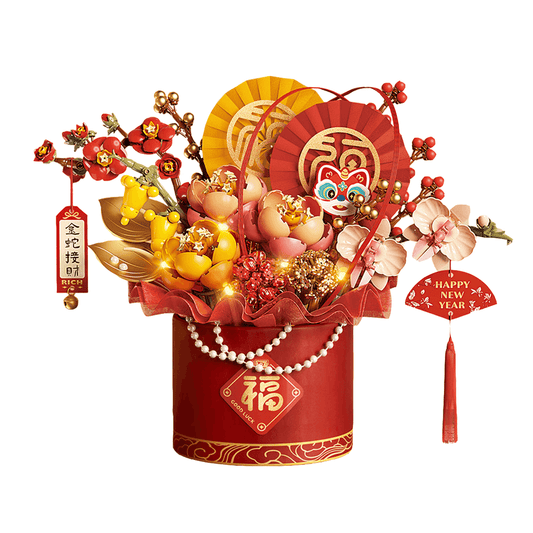LOZ Eternal Flowers Bucket 1965 6932691919658