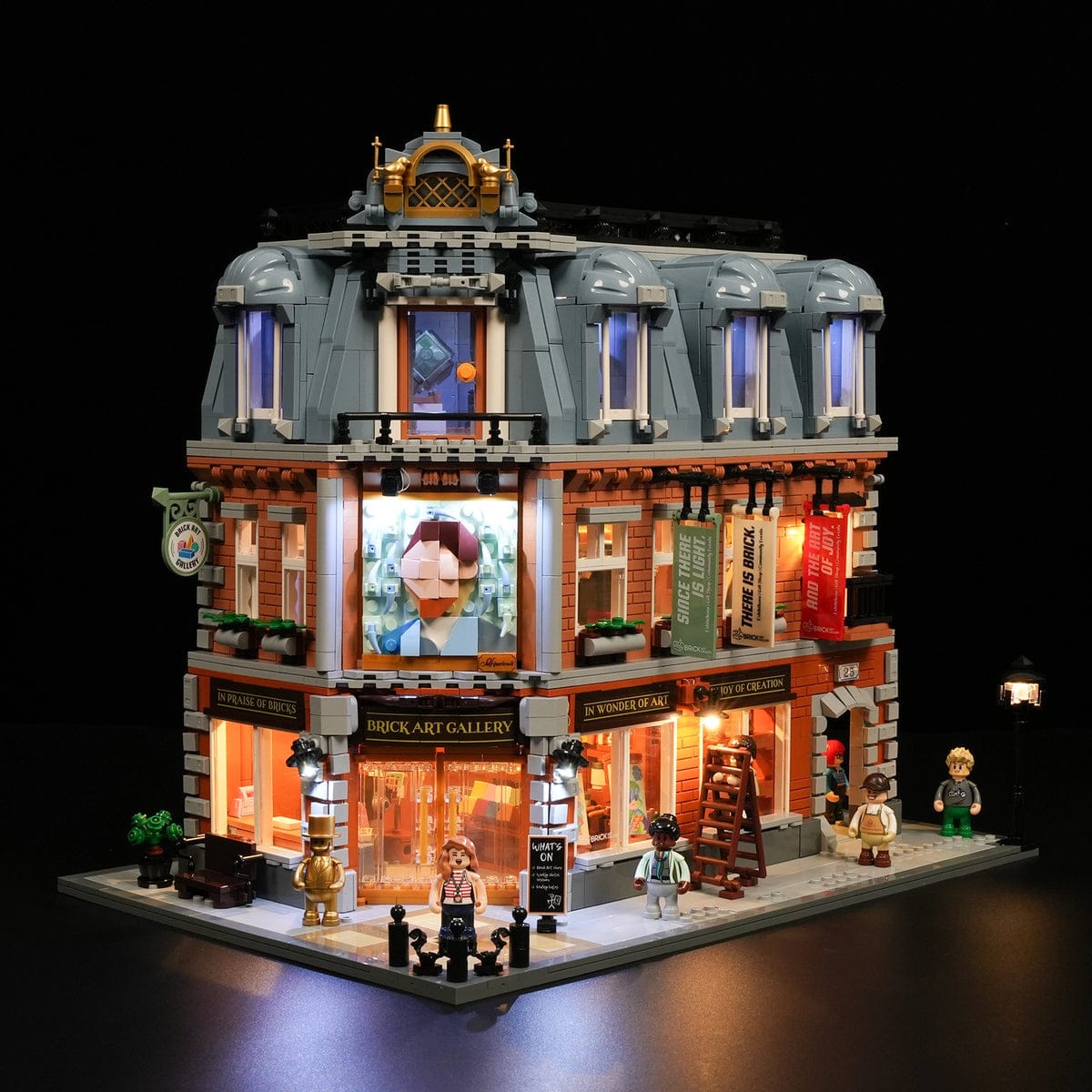 LUMIBRICKS - FUNWHOLE Modular Brick Art Gallery L9085 X002BF05PZ