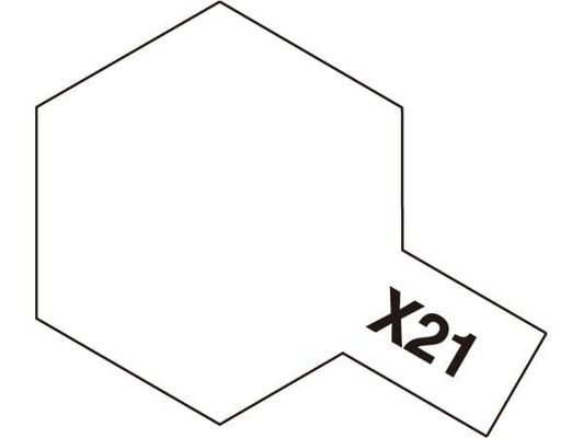 Paint Tamiya Acrylic Paint Mini X-21 Flat Base 4950344069378