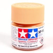Paint Tamiya Acrylic Paint Mini XF-15 Flat Flesh 4950344069644