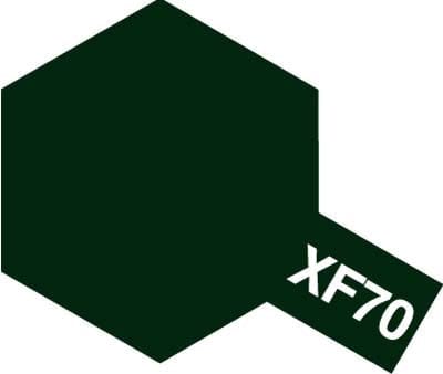 Paint Tamiya Acrylic Paint Mini XF-70 Dark Green 2 (IJN) 4950344069996