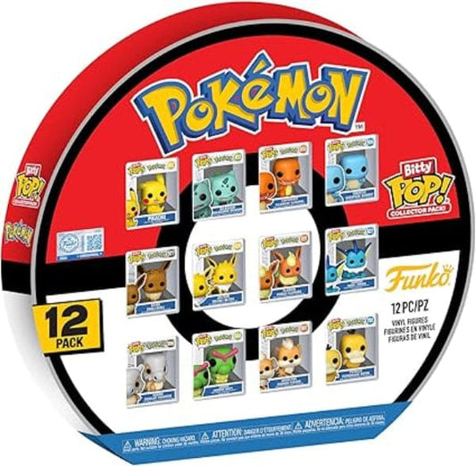 FUNKO BITTY POP- POKEMON 12PC MULTIPACK 889698889841