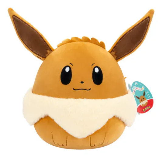Barely Sensible Collectables Plush Squishmallows - 10 Inch - Pokémon - Eevee