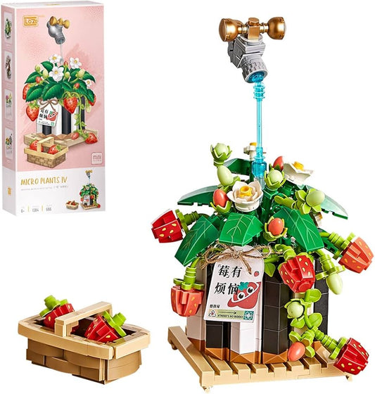 LOZ Micro Plants IV Strawberry Plant 1284 6932691912840