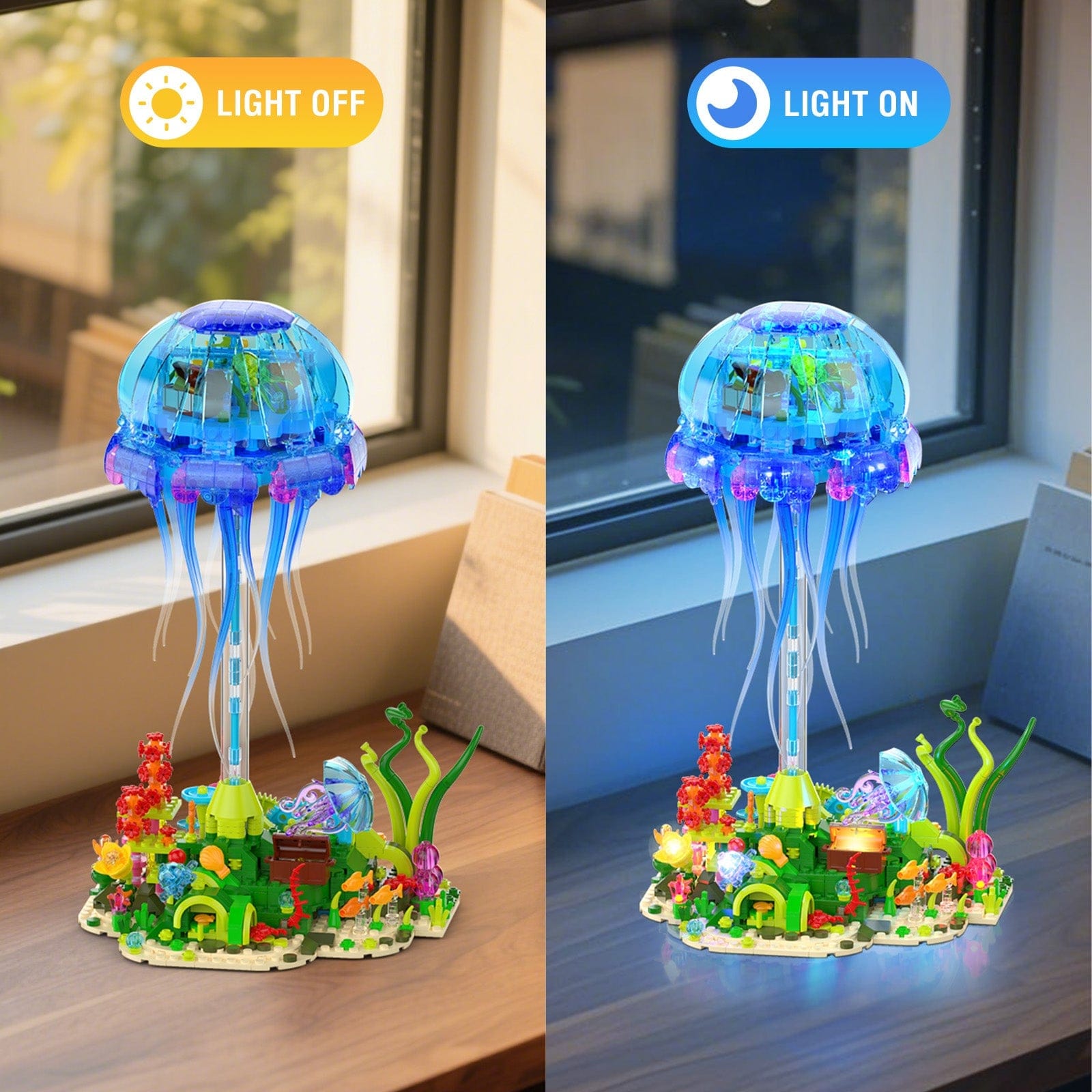 JMBricklayer Swimming Jellyfish 70010 6975581465606