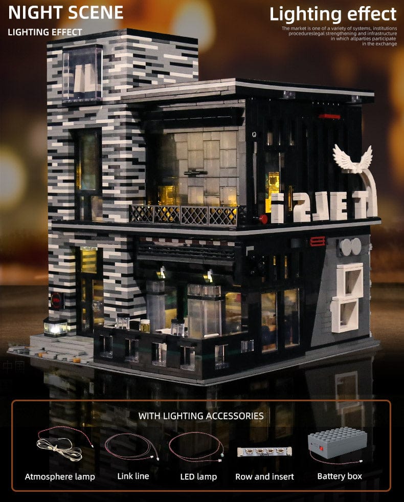 MouldKing The Bar Modular Building 16042 6972316266927