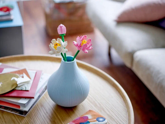 Toys & Games > Toys > Construction Toys > Interlocking Blocks > LEGO > LEGO Flowers Lego Botanicals 40647 Lotus Flowers Building Toy Gift for Ages 8 & Up 673419382380