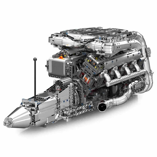 Mould King V8 Twin-Turbo Engine 10168 6972316269881