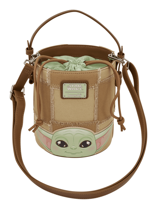 Bags & Accessories Loungefly Star Wars The Mandalorian Grogu Anzellan Crossbody Bag 671803582026
