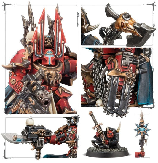 GW Models Chaos Space Marines: Chaos Lord in Terminator Armour 5011921178223