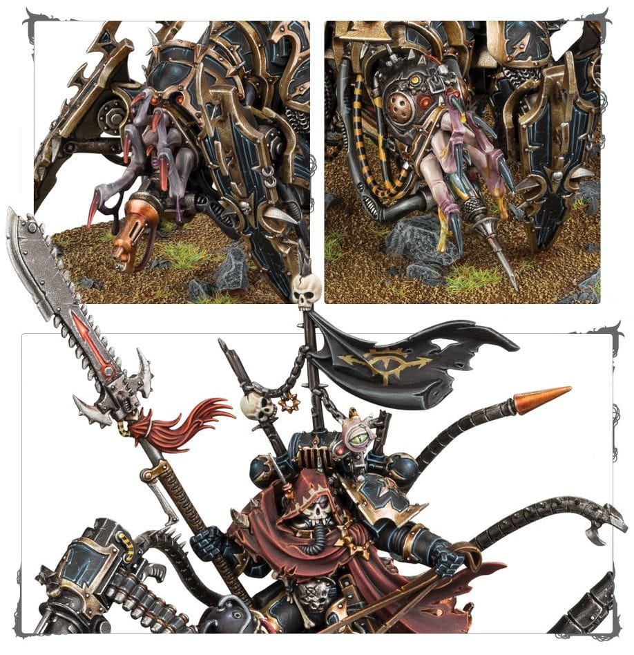 GW Models Chaos Space Marines: Lord Discordant on Helstalker 5011921178278