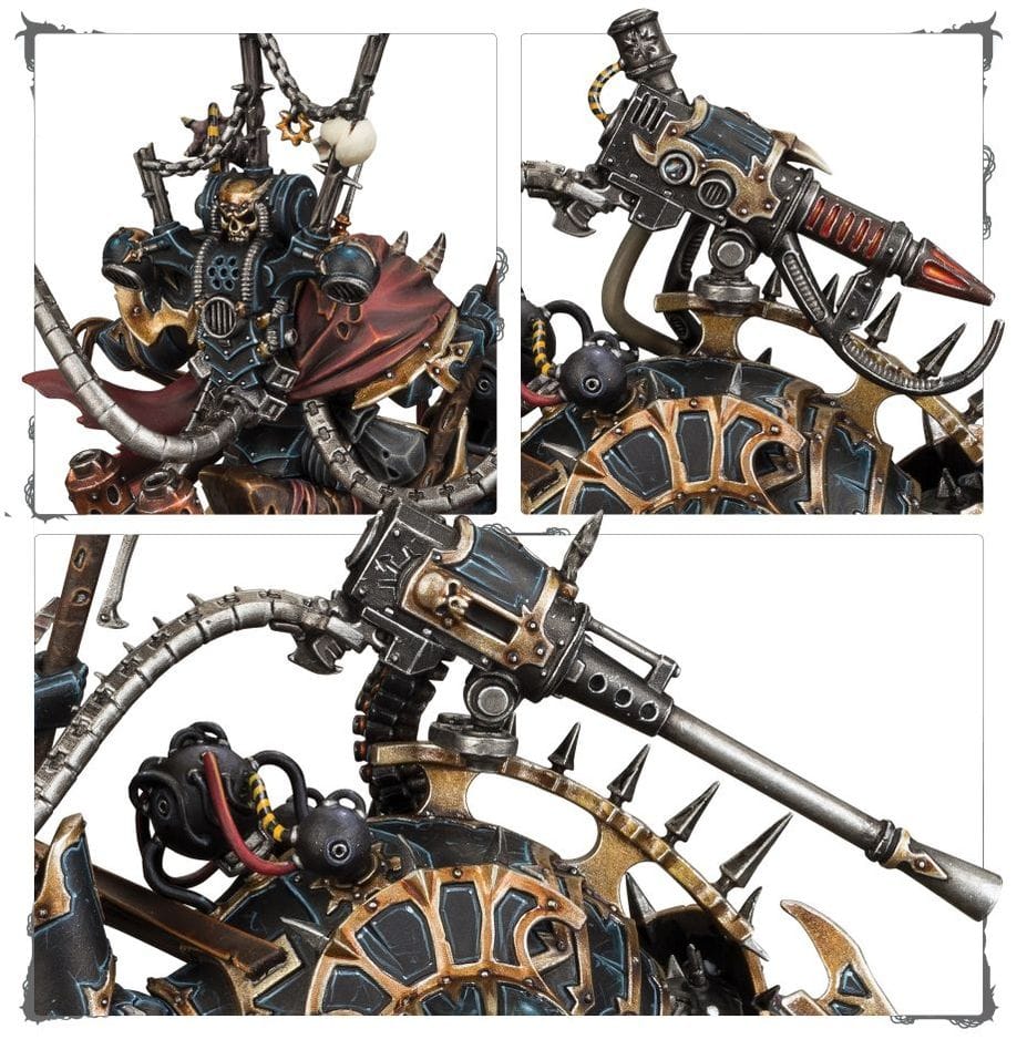 GW Models Chaos Space Marines: Lord Discordant on Helstalker 5011921178278
