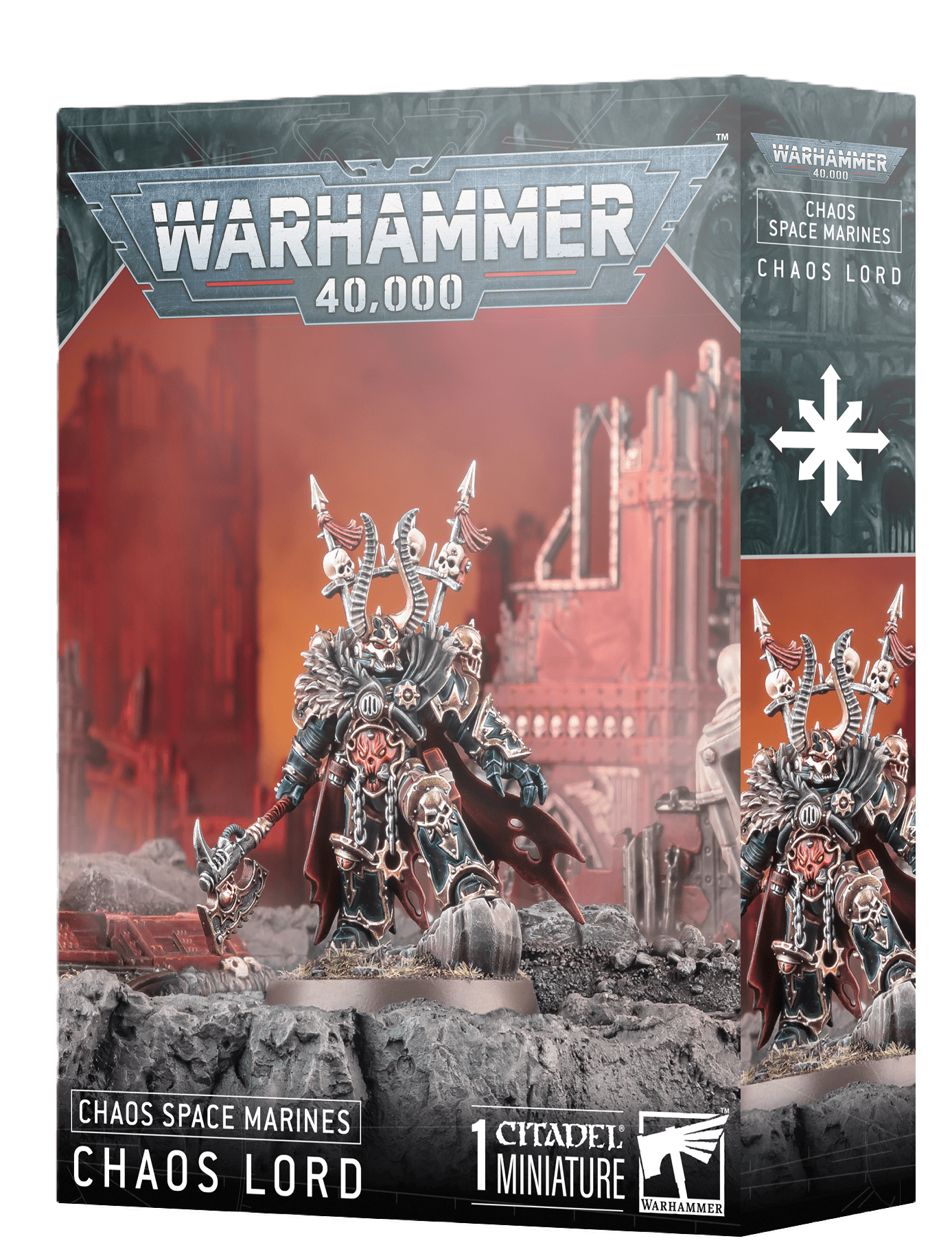 Chaos Space Marine CHAOS SPACE MARINES: CHAOS LORD 5011921225101