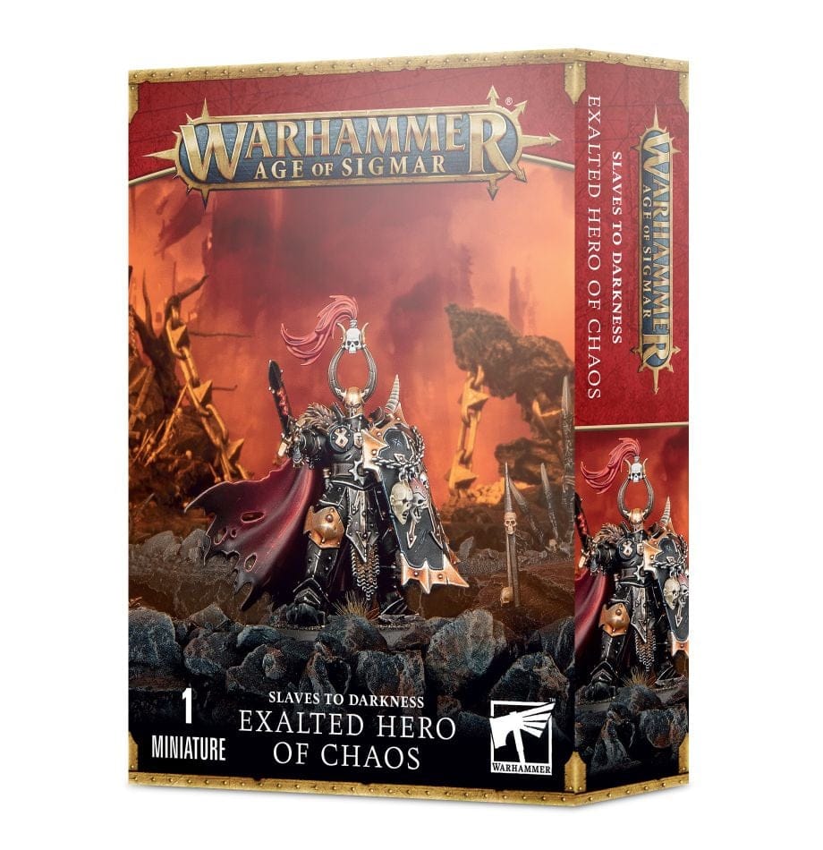Slaves to Darkness SLAVES TO DARKNESS EXALTED HERO OF CHAOS 5011921165513