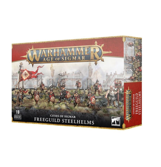 Cities of Sigmar CITIES OF SIGMAR: FREEGUILD STEELHELMS 5011921203062