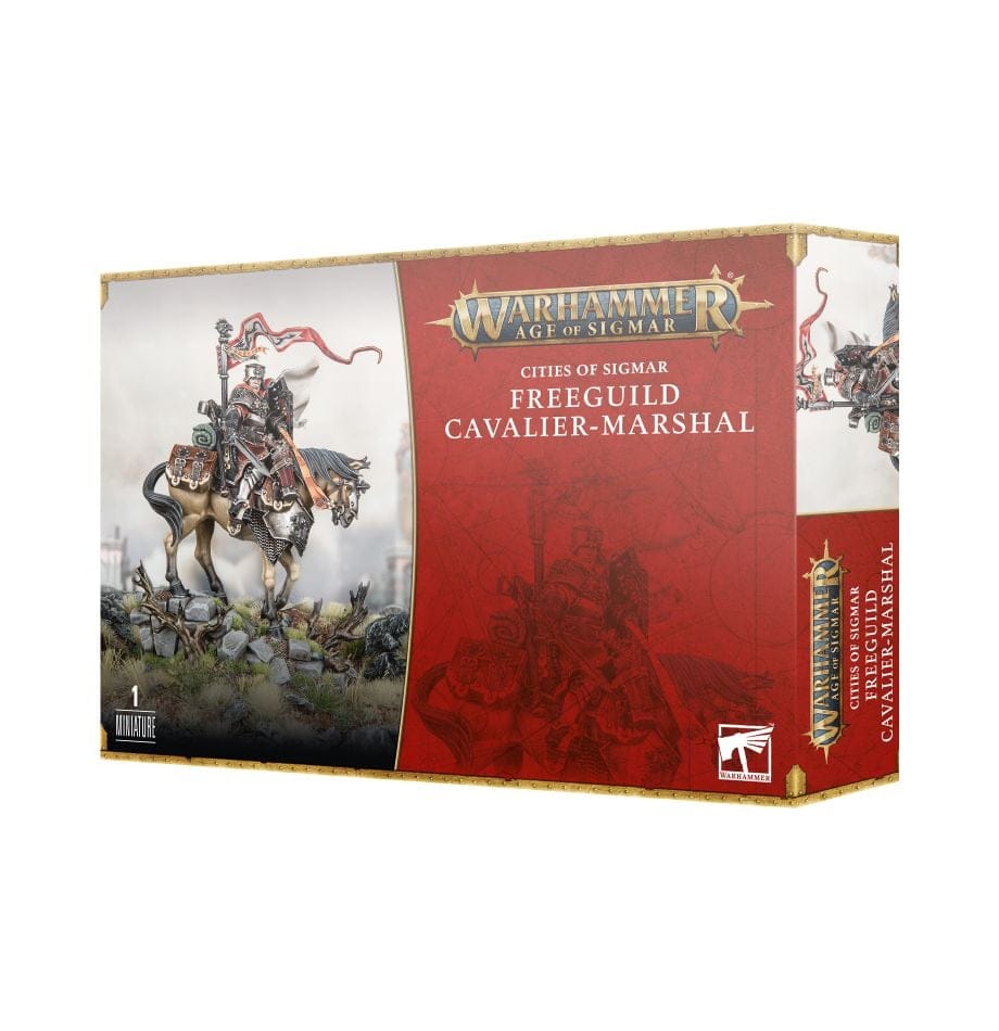 Cities of Sigmar CITIES OF SIGMAR: FREEGUILD CAVALIER MARSHAL 5011921203093