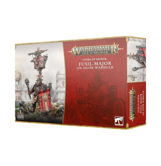 Cities of Sigmar CITIES OF SIGMAR: FUSIL-MAJOR ON OGOR WARHULK 5011921203123