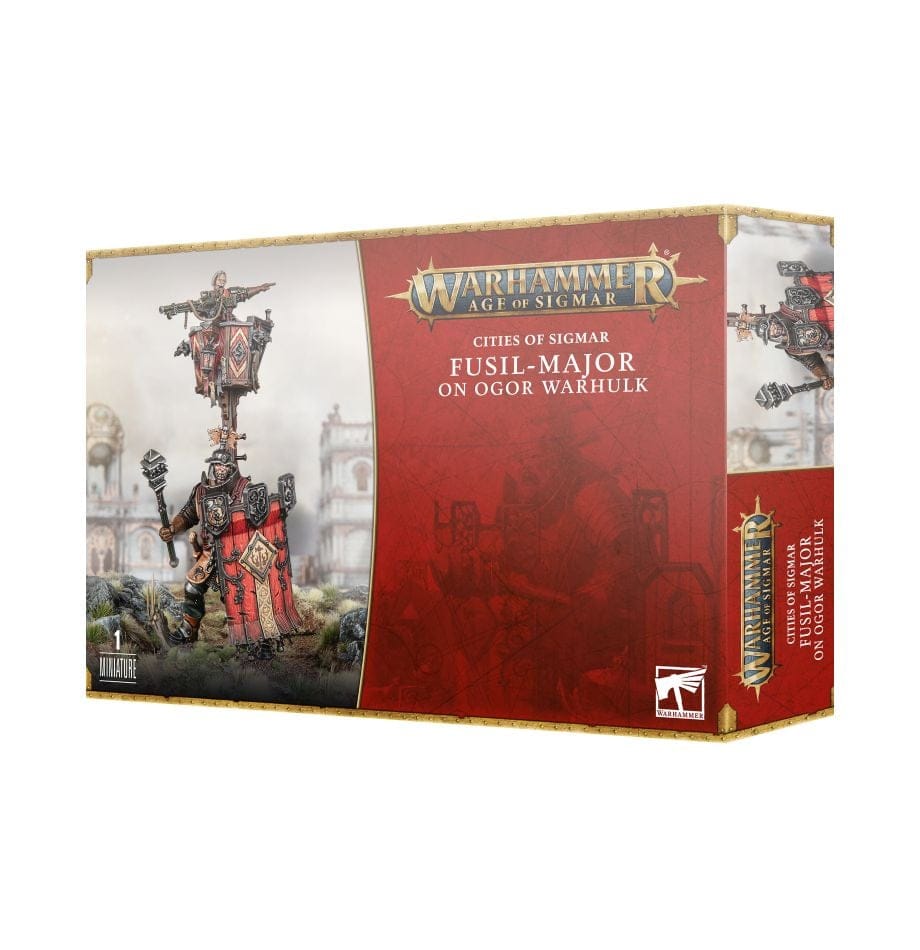Cities of Sigmar CITIES OF SIGMAR: FUSIL-MAJOR ON OGOR WARHULK 5011921203123