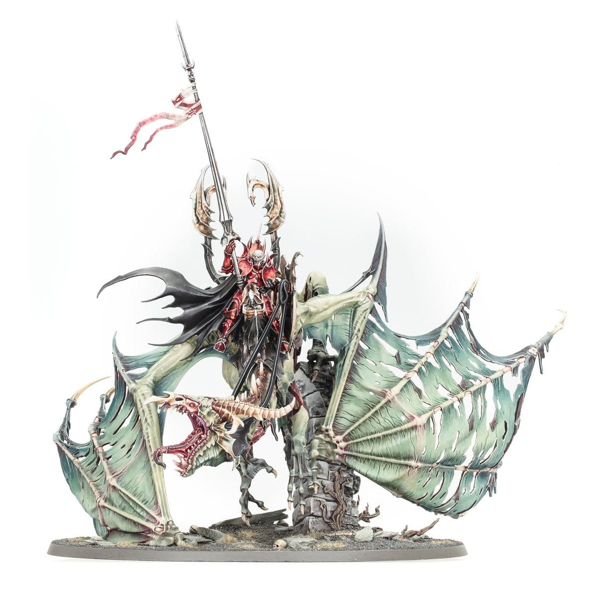 GW Models Soulblight Gravelords: Prince Vhordrai Lord/Crimson Keep 5011921226061