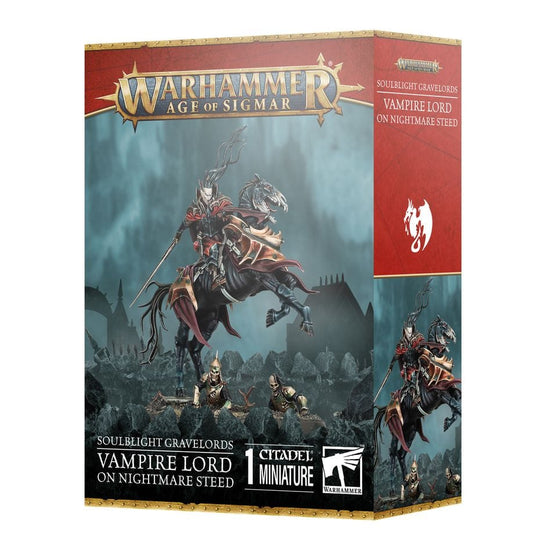 SOULBLIGHT GRAVELORDS SOULBLIGHT GRAVELORDS: VAMPIRE LORD ON NIGHTMARE STEED 5011921226108