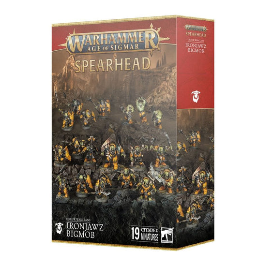 Orruks Warclans SPEARHEAD: ORRUK WARCLANS IRONJAWZ BIGMOB 5011921225019