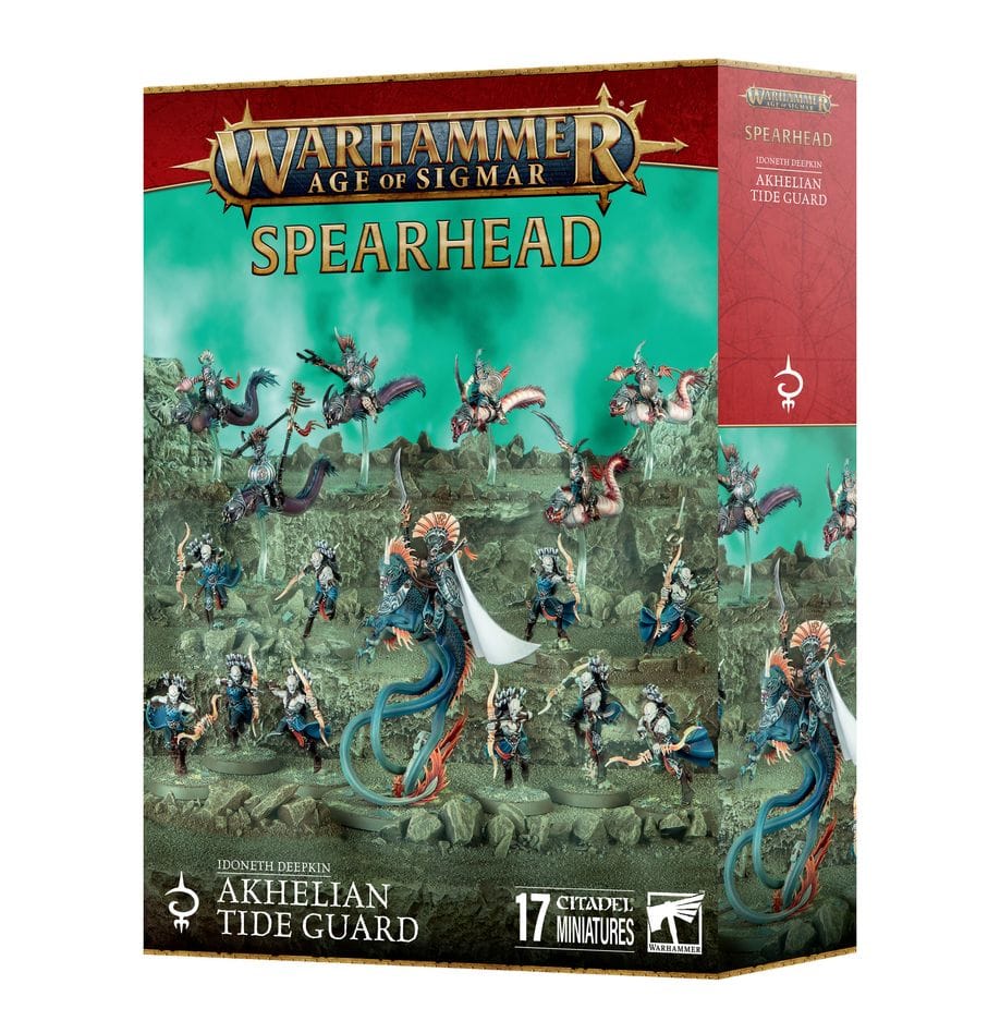 IDONETH DEEPKIN SPEARHEAD: IDONETH DEEPKIN AKHELIAN TIDE GUARD 5011921226139