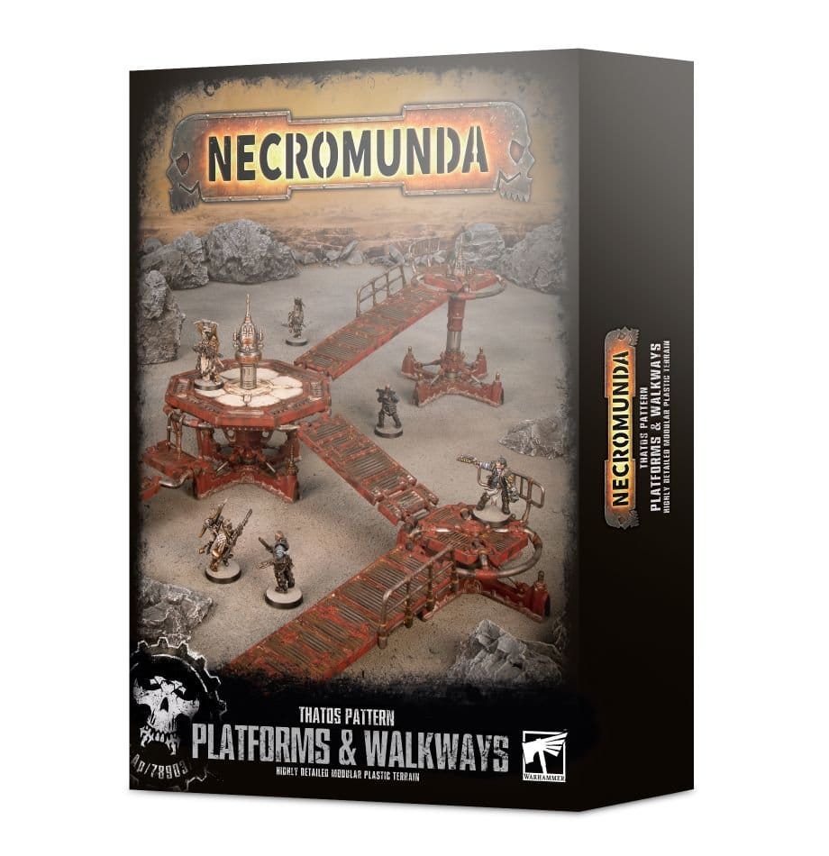 Necromunda NECROMUNDA : THATOS PATTERN: PLATFORMS & WALKWAYS 5011921176953