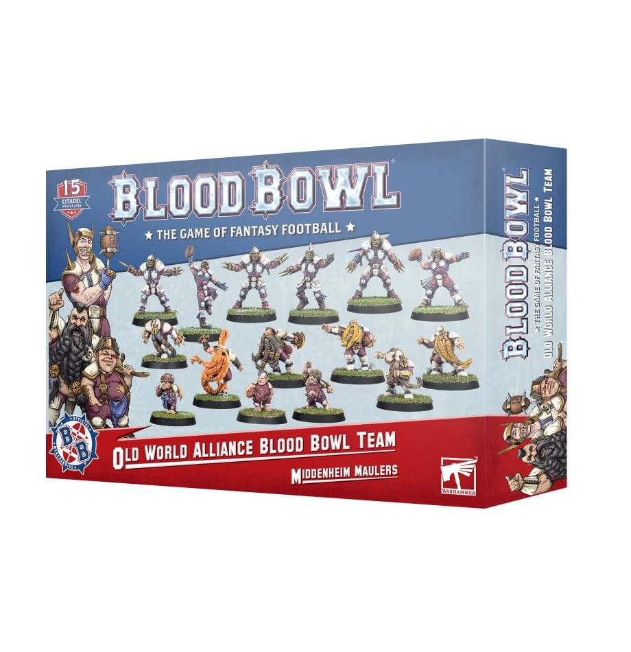 Blood Bowl BLOOD BOWL: OLD WORLD ALLIANCE TEAM THE MIDDENHEIM MAULERS 5011921205554