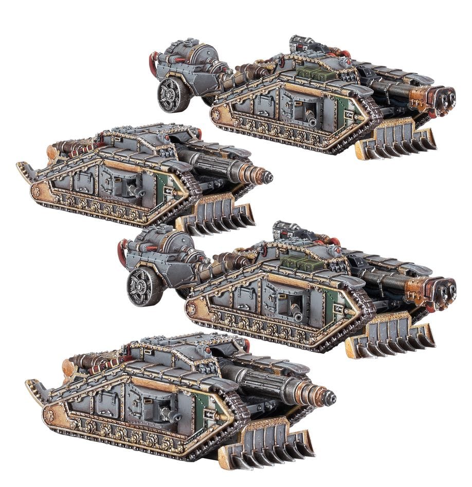 GW Models Legions Imperialis: Solar Auxilia Malcador / Infernus and Valdor Tank Destroyers 5011921204168