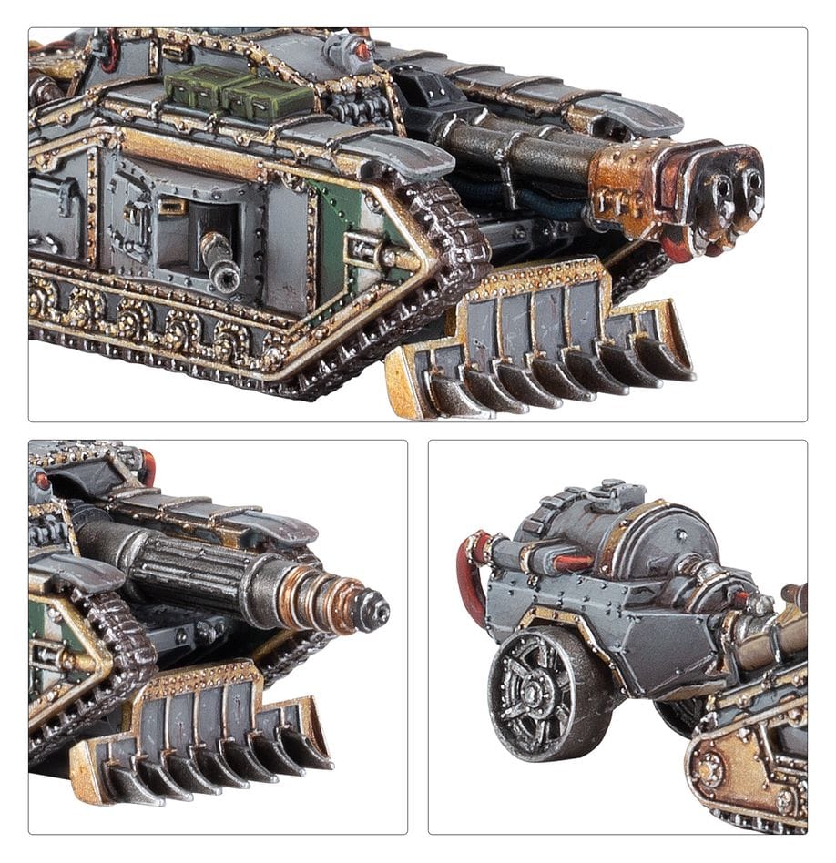 GW Models Legions Imperialis: Solar Auxilia Malcador / Infernus and Valdor Tank Destroyers 5011921204168