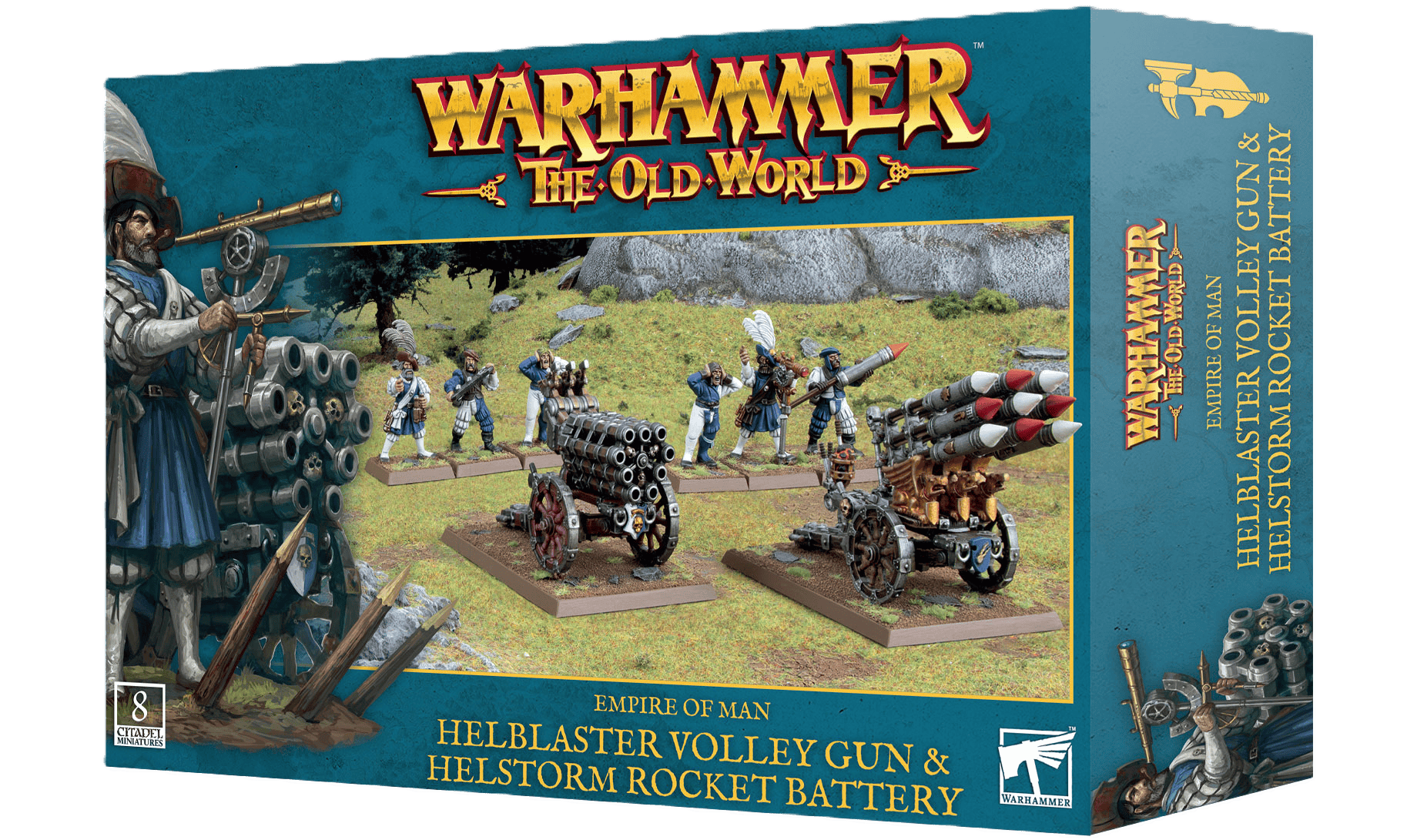 The Old World THE OLD WORLD: EMPIRE OF MAN HELBLASTER VOLLEYGUN / HELSTORM BATTERY 5011921206490