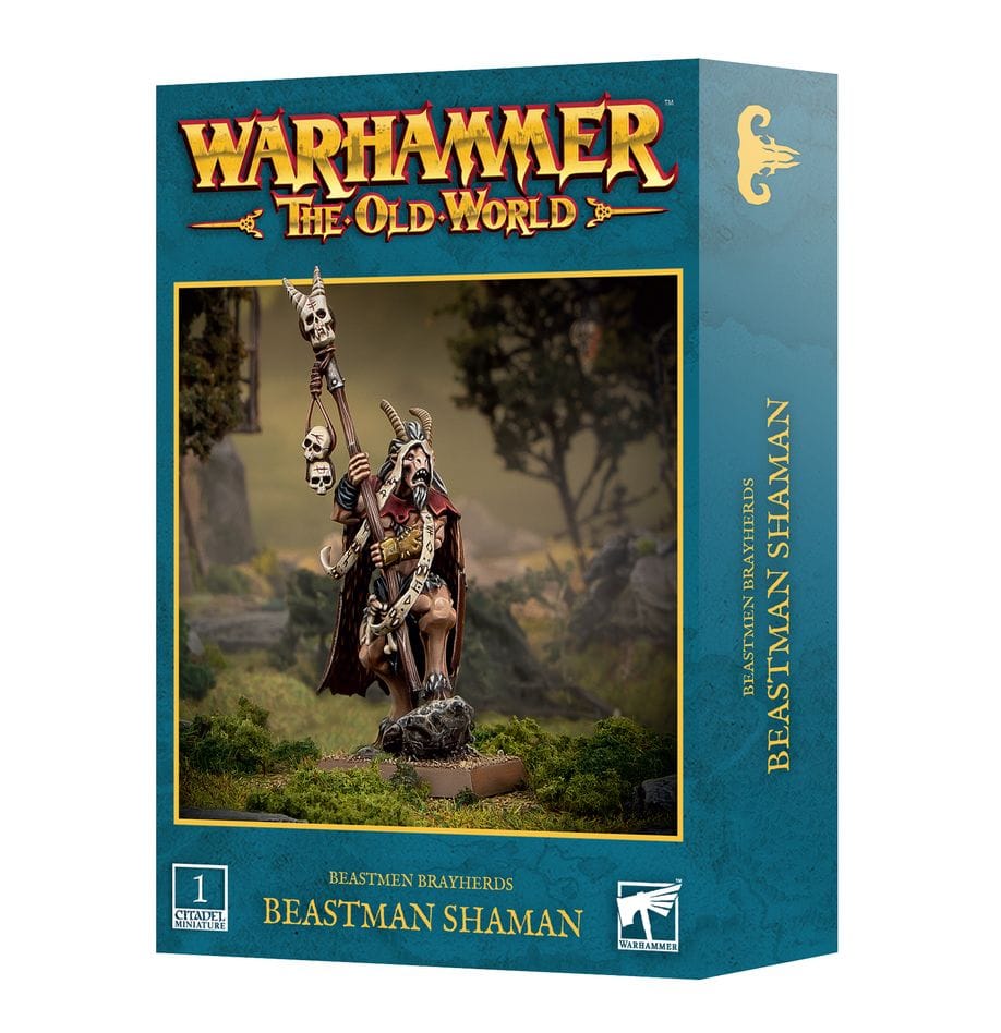 The Old World THE OLD WORLD: BEASTMEN BRAYHERDS: BEASTMAN SHAMAN 5011921207176