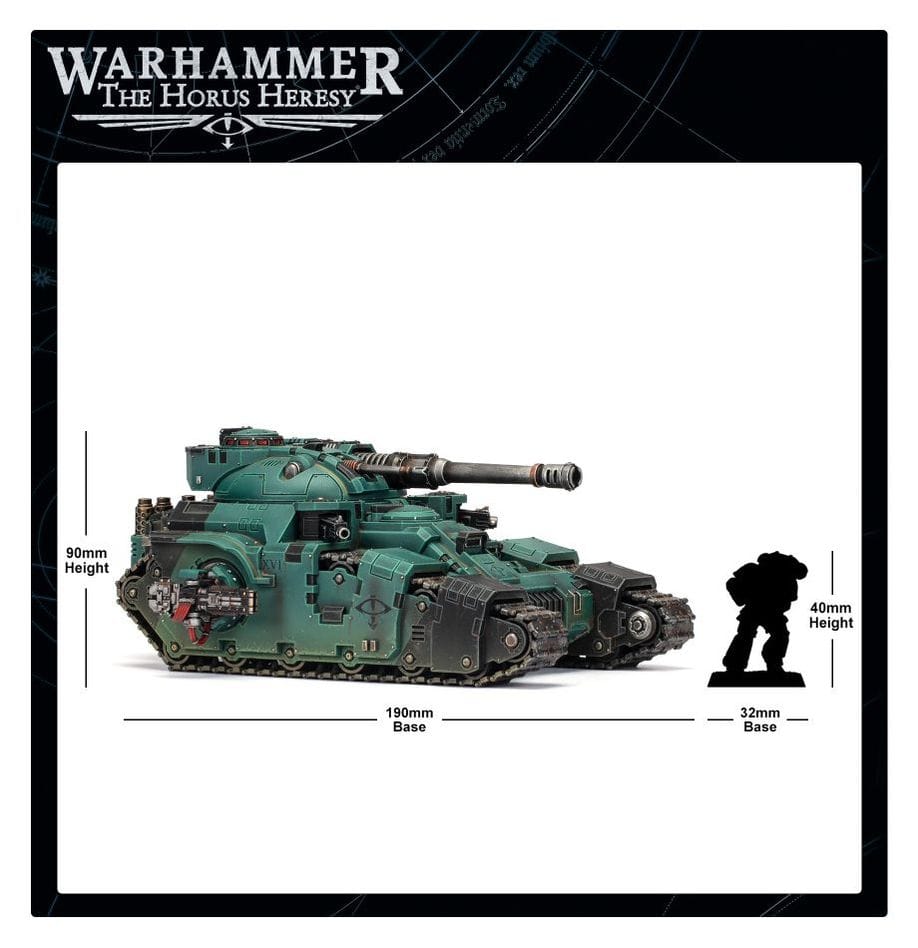 GW Models Legiones Astartes: Kratos Heavy Assault Tank 5011921136094